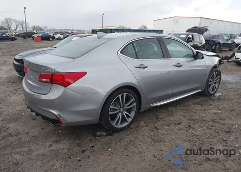 2019 Acura Tlx Tech Pkg из США, поврежденный, VIN 19UUB2F41KA008057